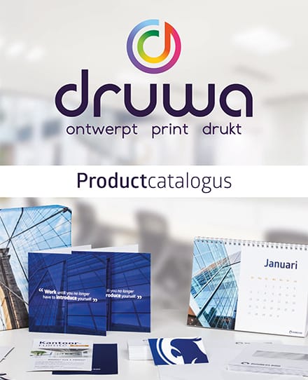 logo promotiemateriaal Drukkerij Druwa